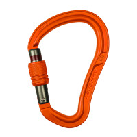 美國 ARMBURY HARDY SG HMS 手動鎖鉤環/手動鎖大D 28kN (紅色警示線)